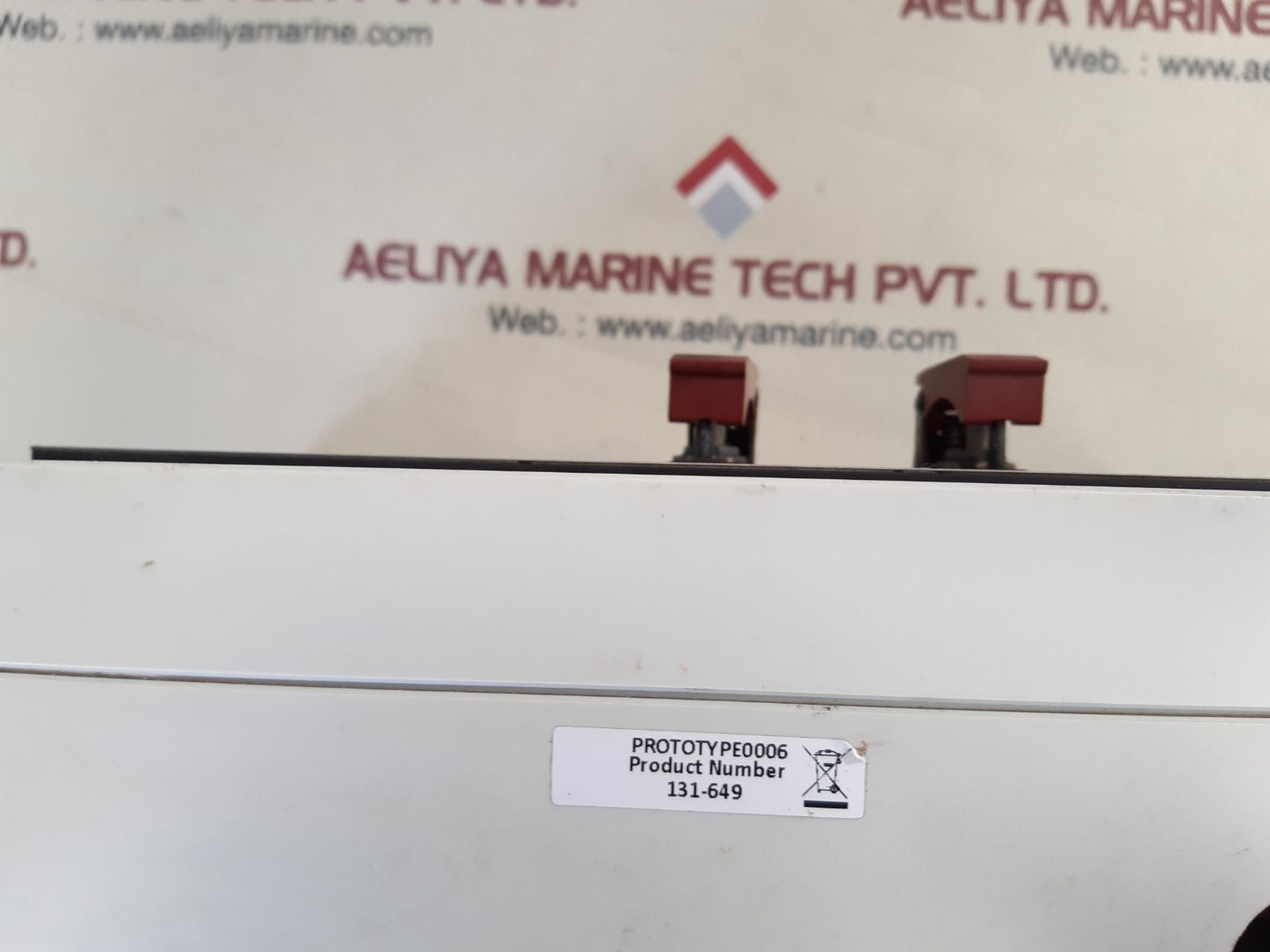 Sea-fire extinguisher release panel