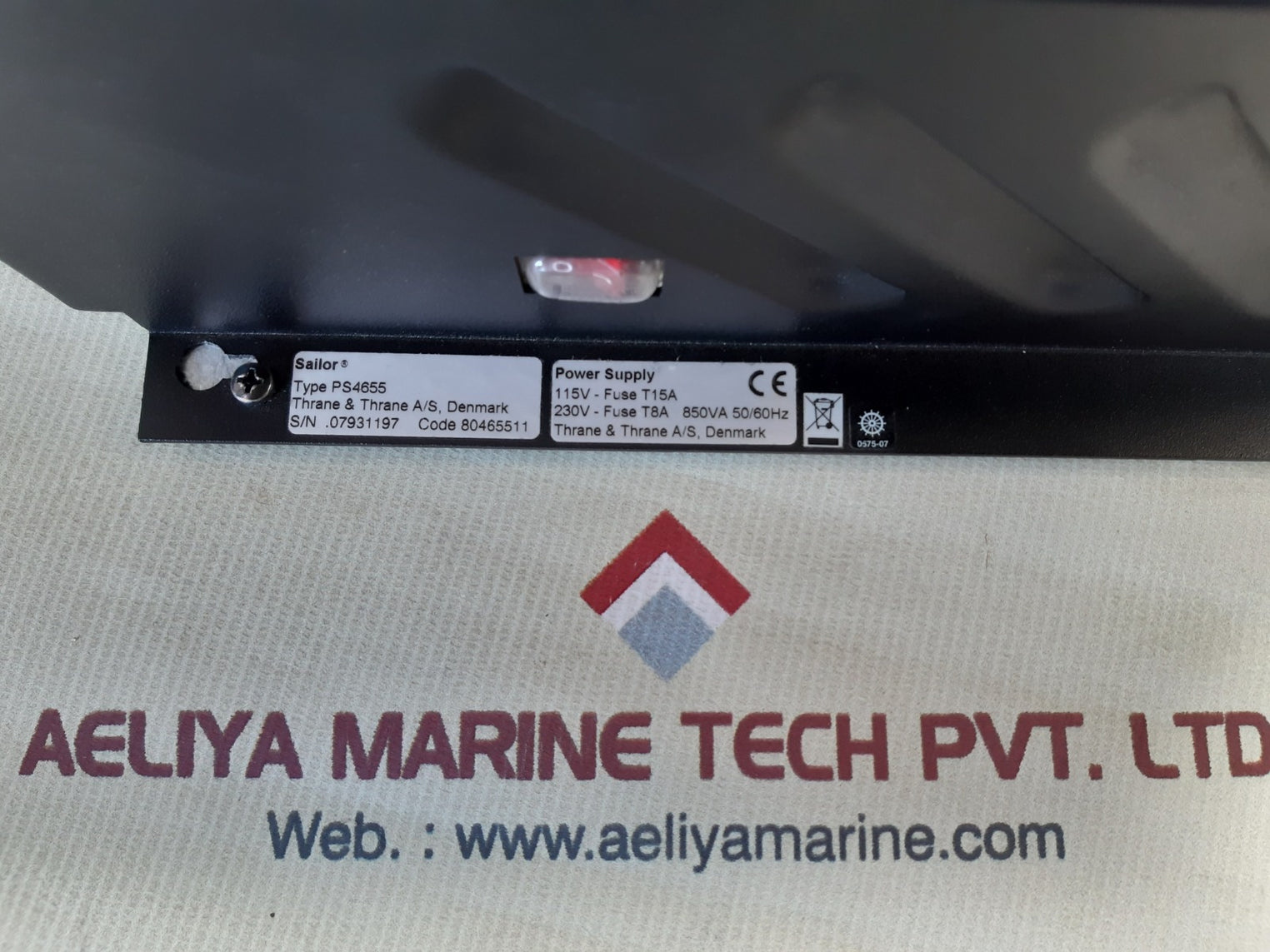 Sailor ps4655 power supply