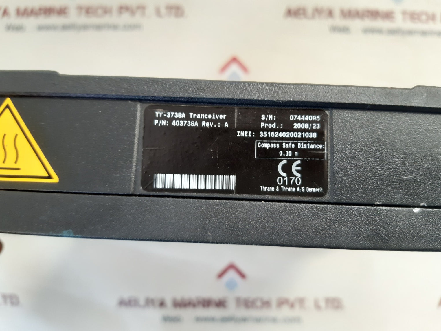 Thrane & thrane tt-3738a fleet broadband