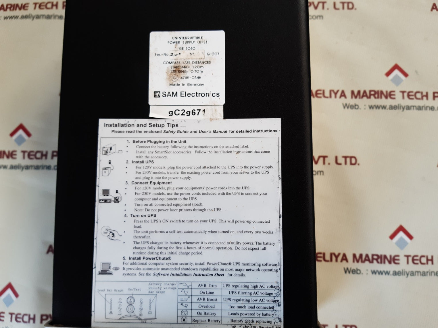 Apc smart-ups 1500 uninterruptible power supply (ups)