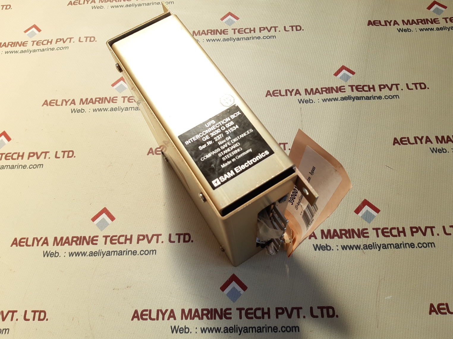 Sam electronics ge 3030 g 008 ups interconnection box rev 04