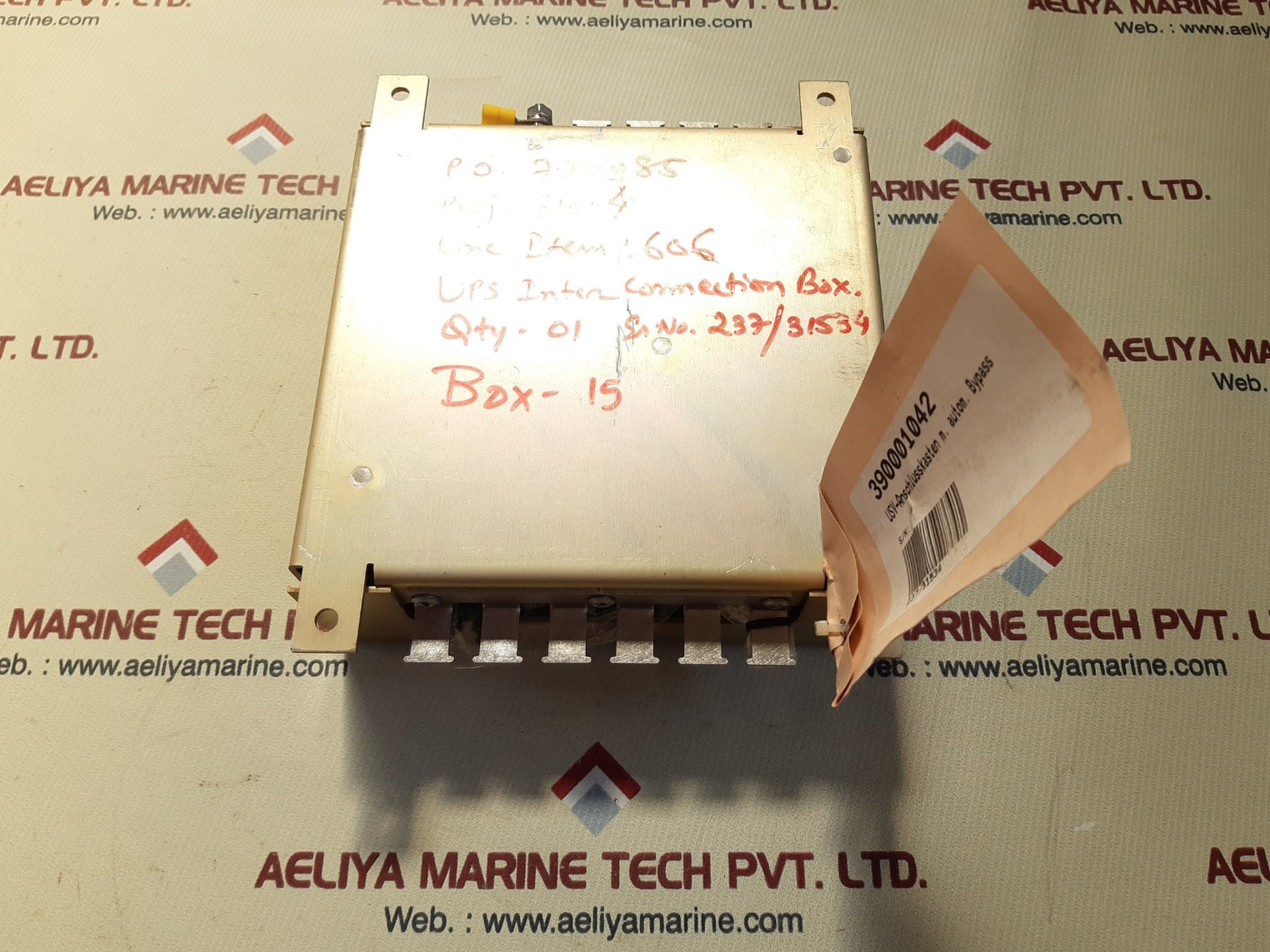 Sam electronics ge 3030 g 008 ups interconnection box rev 04