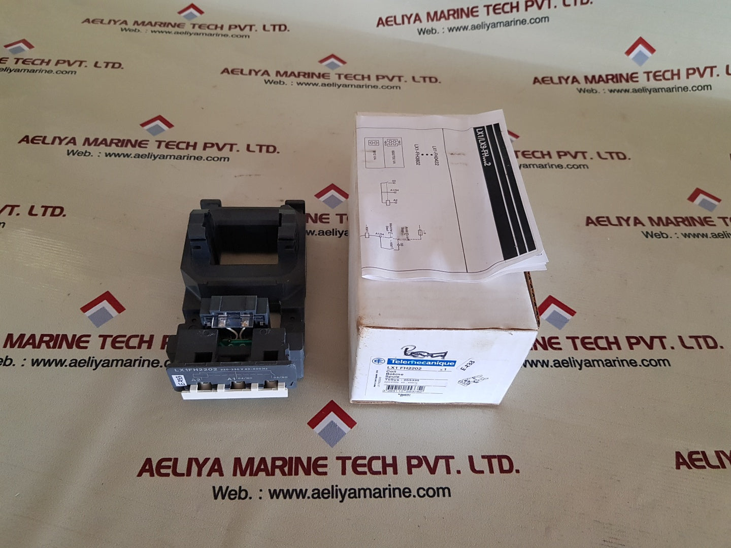 Telemecanique/schneider electric lx1 fh2202 coil