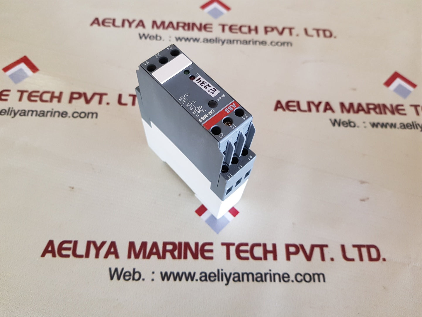 Abb cm-mss 1svr430811r1300 thermistor motor protection monitoring relay