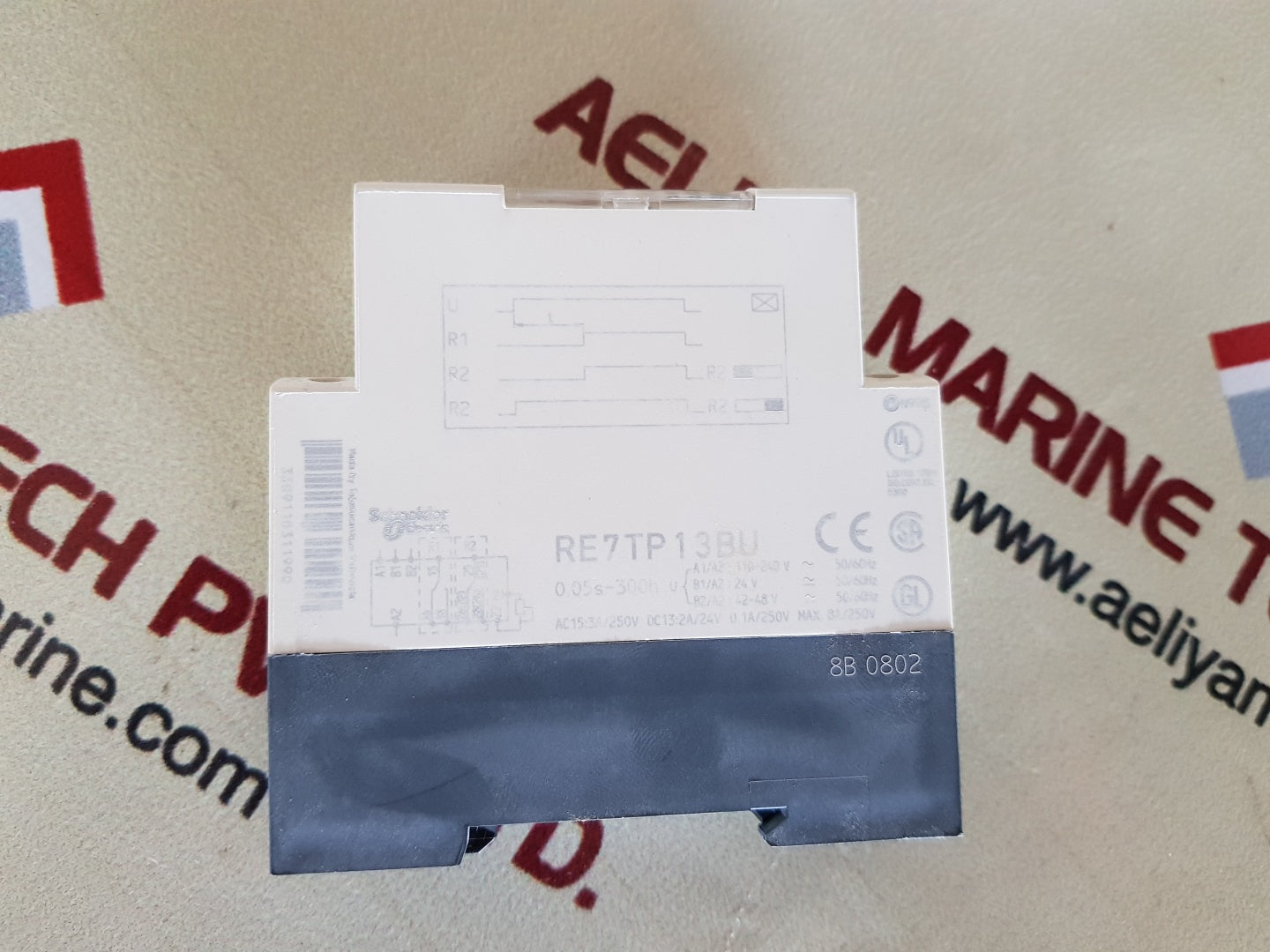 Telemecanique/scheider electric re7 tp13bu on delay timer relay