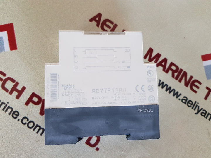 Telemecanique/scheider electric re7 tp13bu on delay timer relay