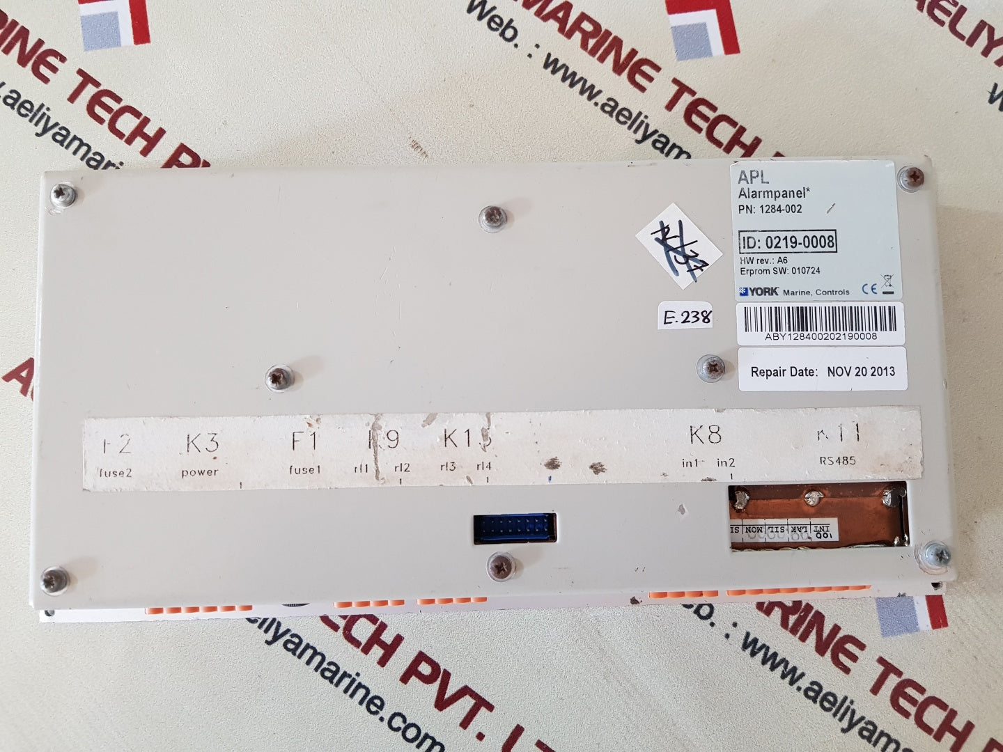 Apl 1284-002 alarm panel