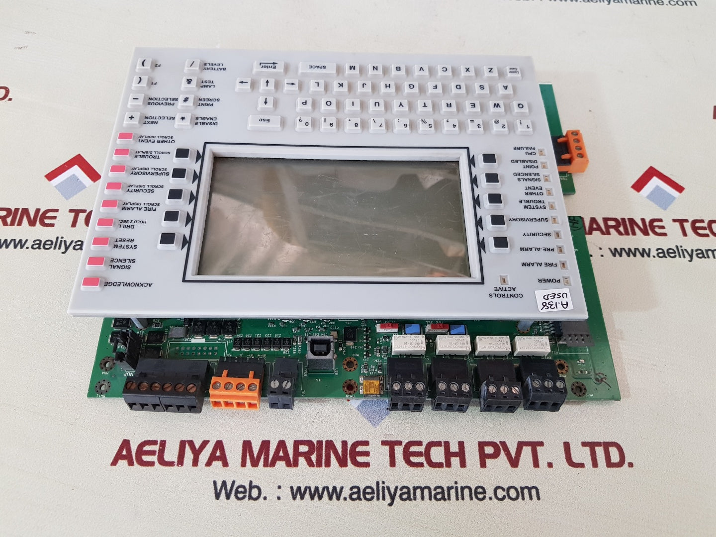 Jnca-2 network controller interface fire alarm system