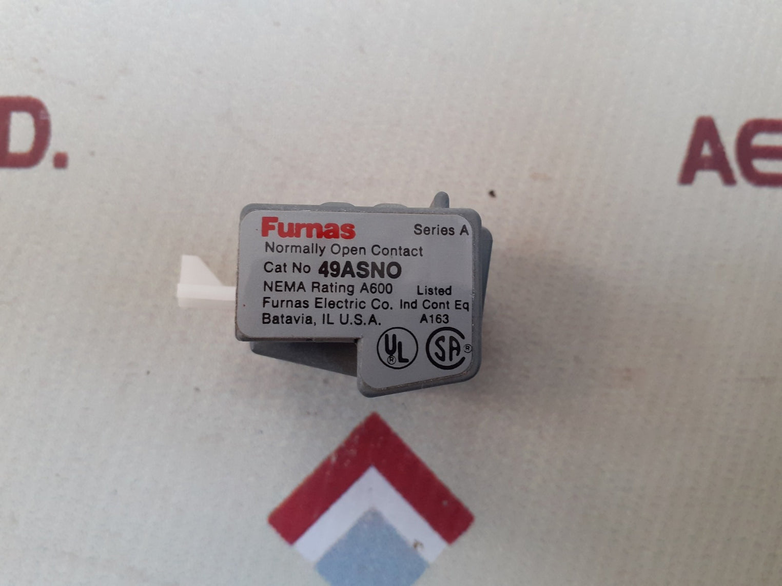 Furnas 49asno auxiliary contact series A