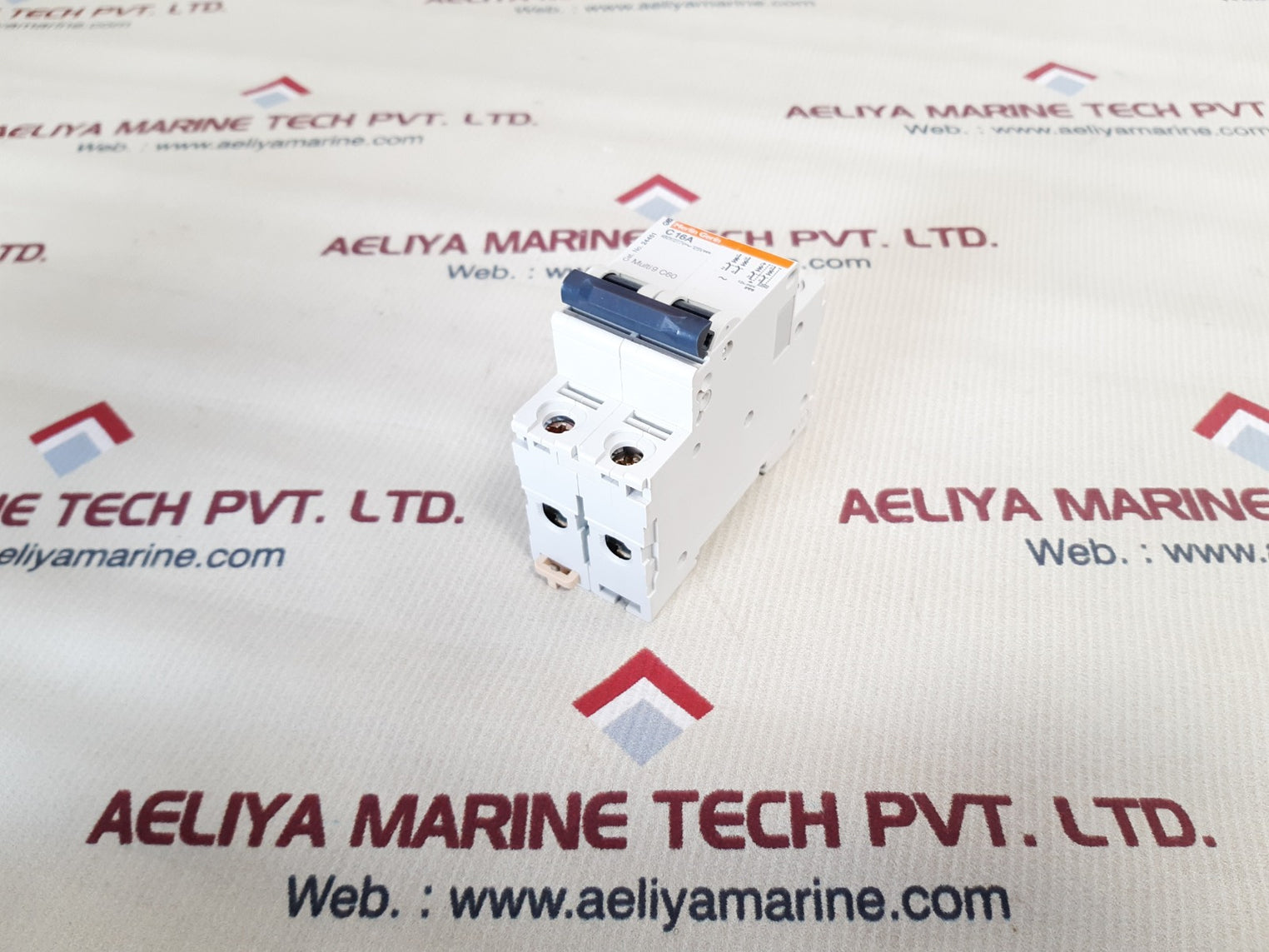 Merlin gerin multi9 c60 c16a 24451 2pole circuit breaker