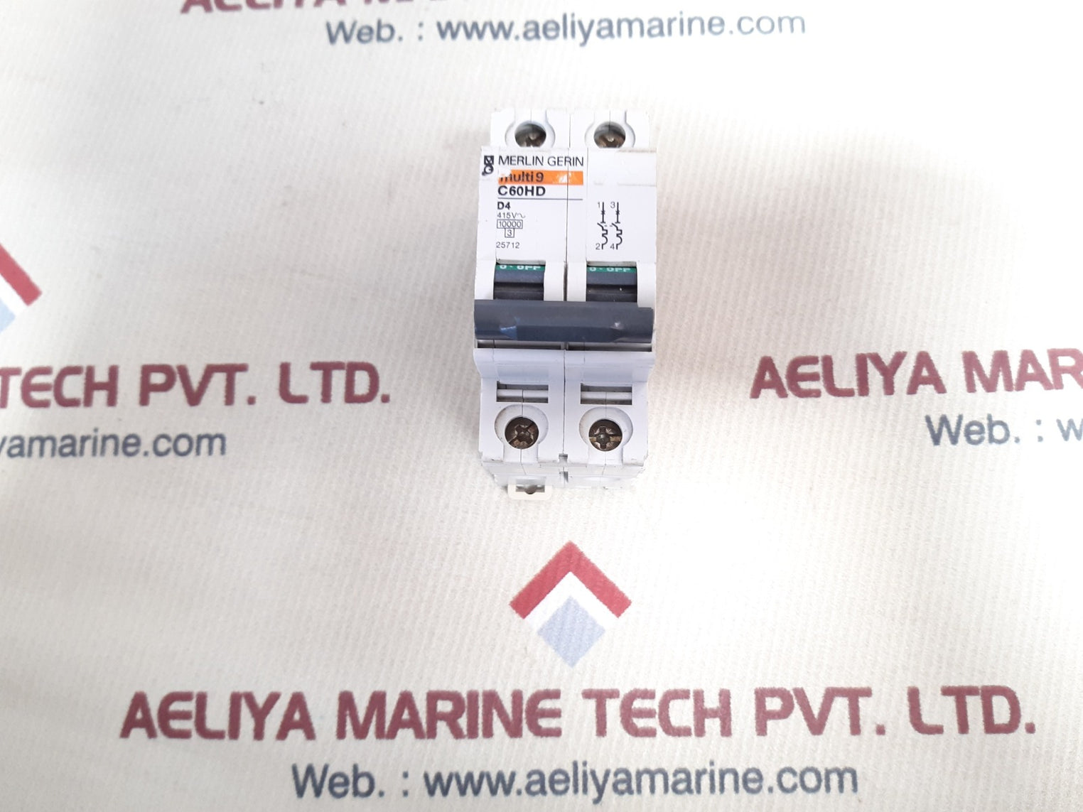 Merlin gerin multi 9 c60hd d4 circuit breaker