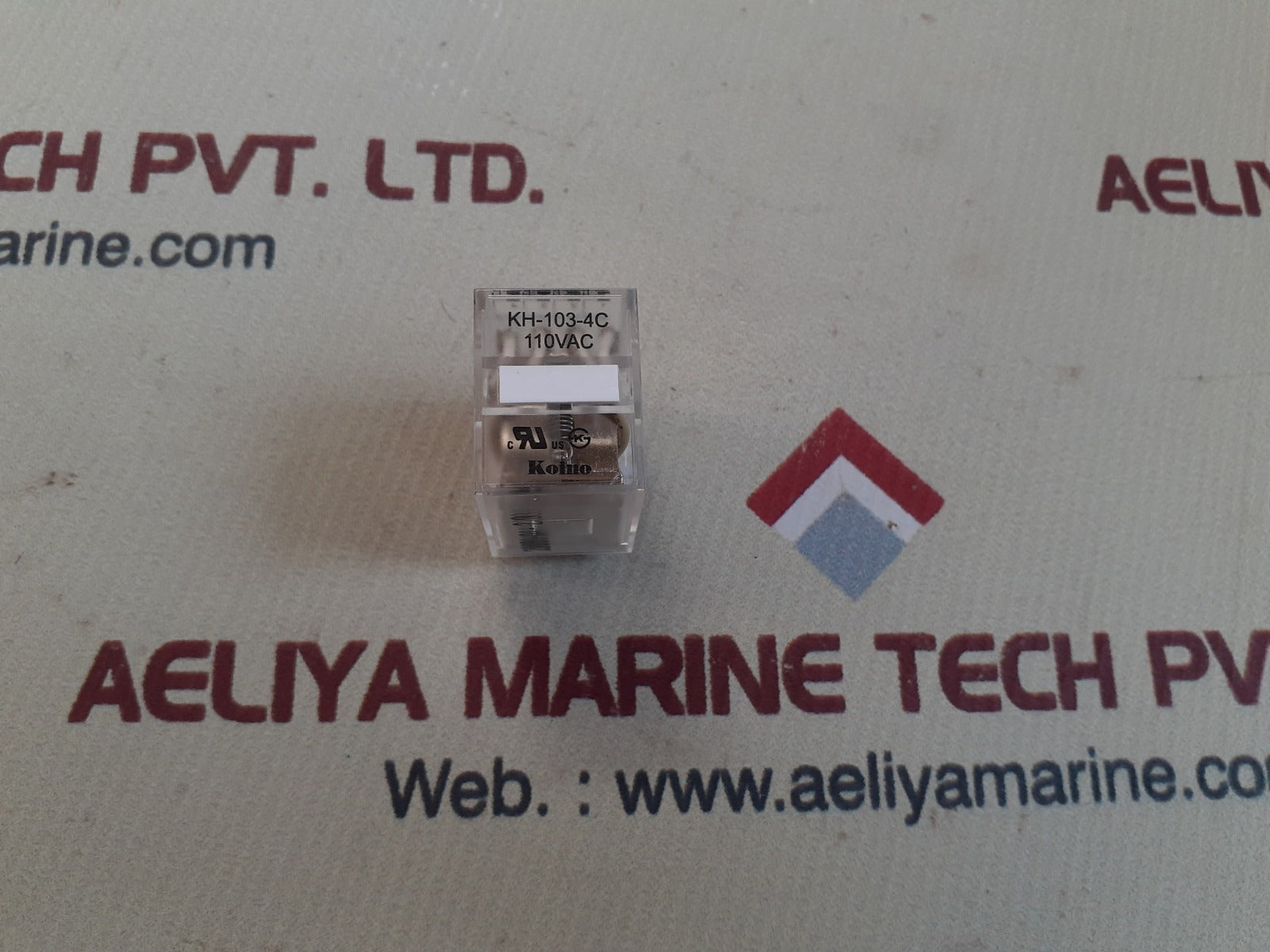 Set of 9x Koino kh-103-4c miniature power relay 110vac