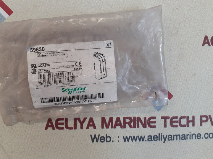 Schneider electric cca630 1/5a ct current connector 59630 