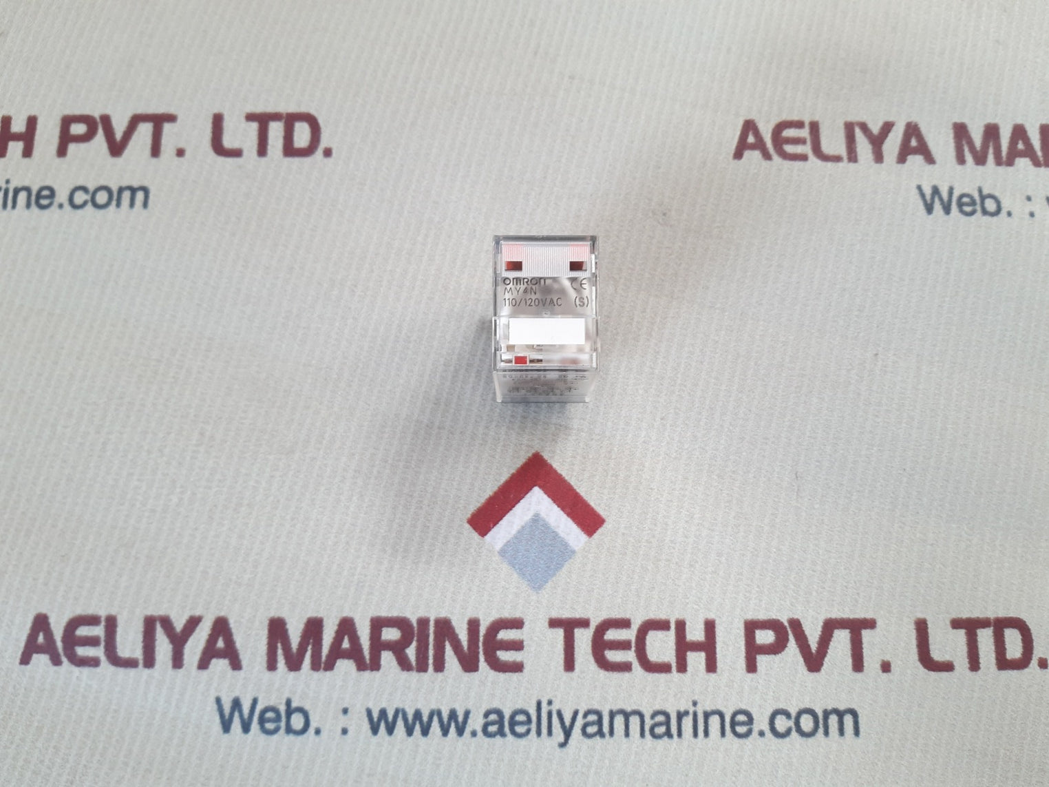 Omron my4n relay 110/120vac