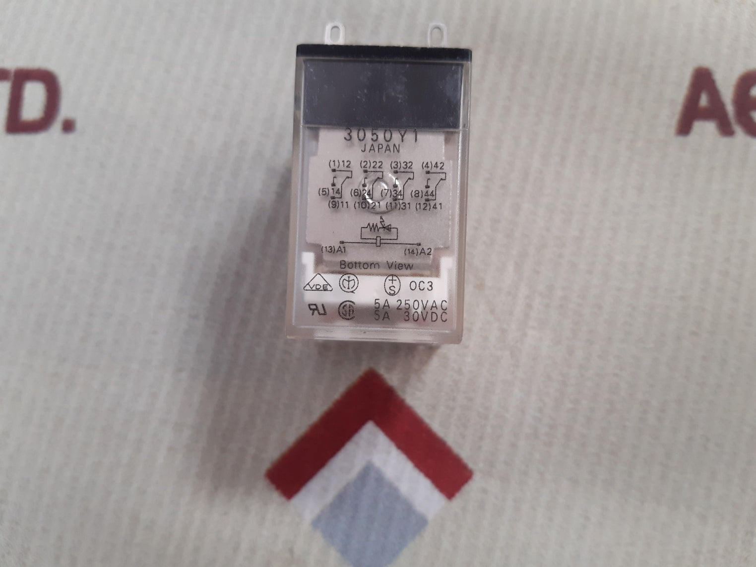 Omron my4n relay 110/120vac