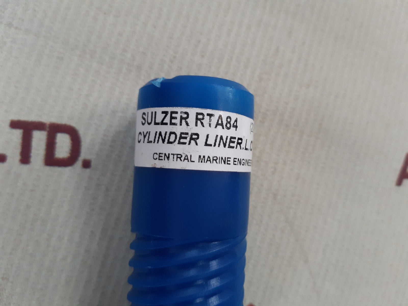 Central marine sulzer rta84 cylinder liner.l.o sip nozzle