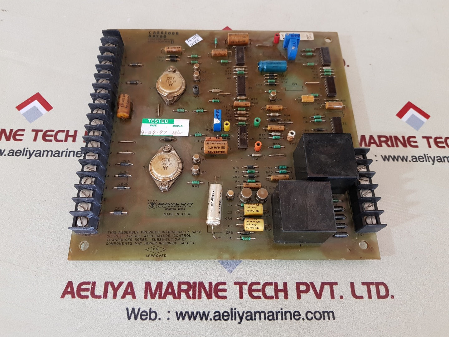 Baylor company d28380h control board