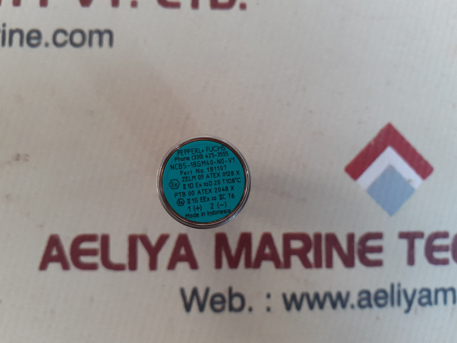 Pepperl+fuchs ncb5-18gm40-n0-v1 proximity sensor