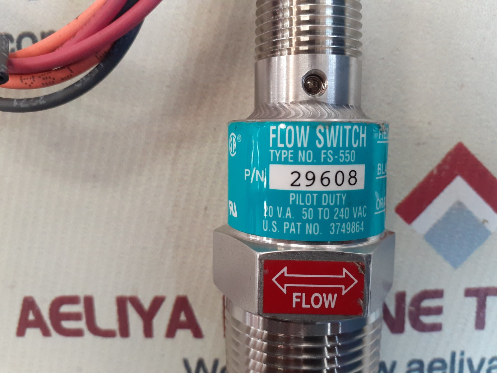 Gems fs-550 flow switch 29608