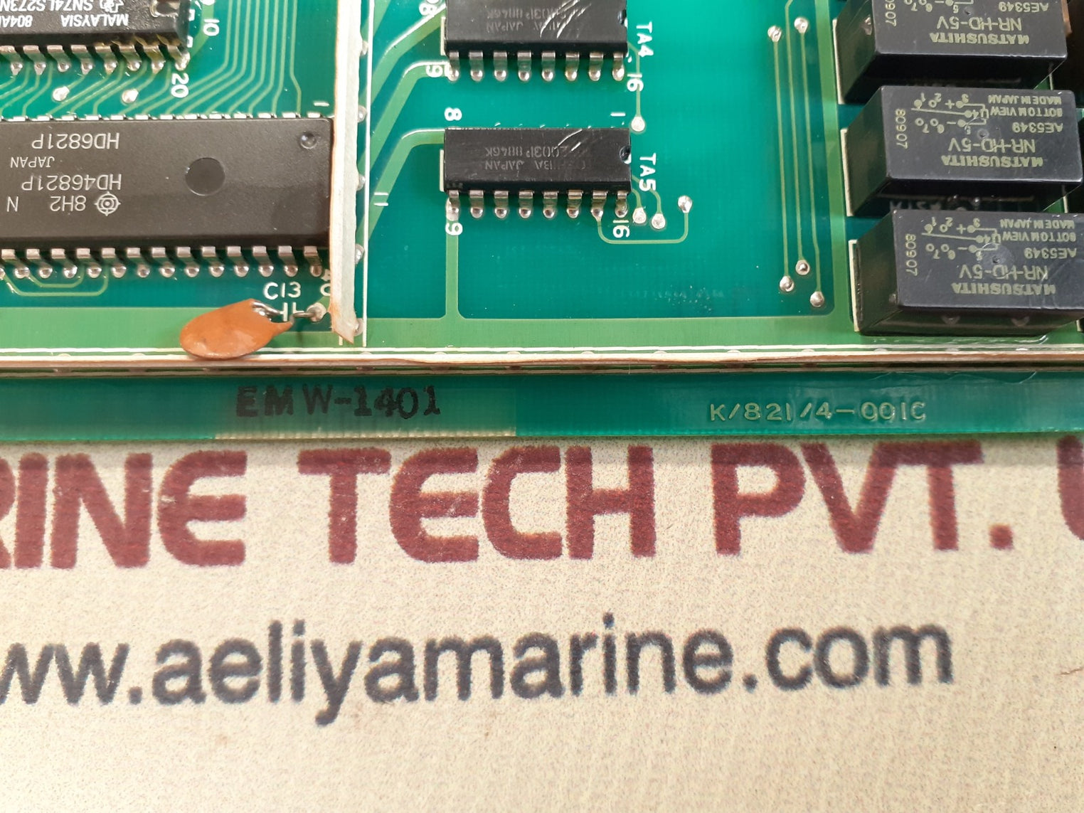 Terasaki emw-1401 parallel i/o module k/821/4-001c