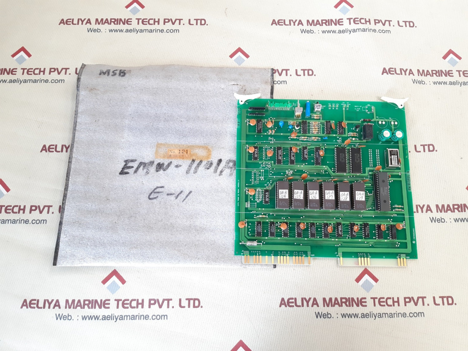 Terasaki emw-1101a cpu ram & rom module k/834/5-001c