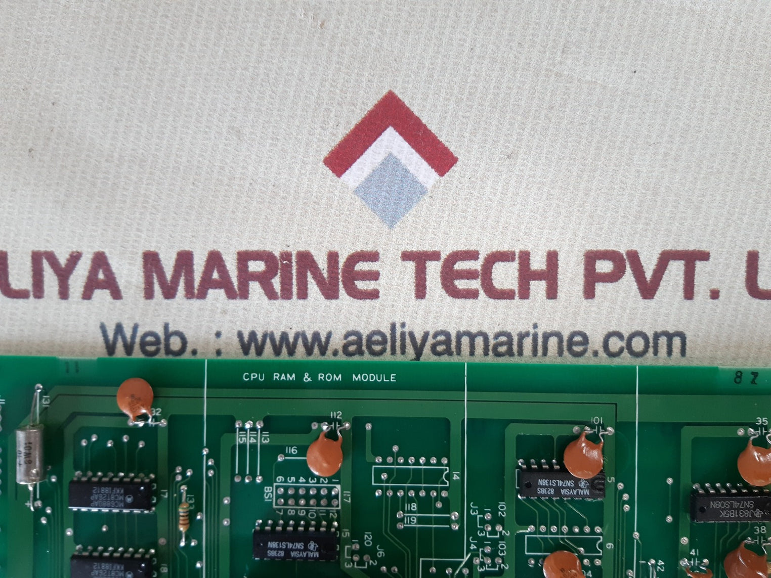 Terasaki emw-1101a cpu ram & rom module k/834/5-001c