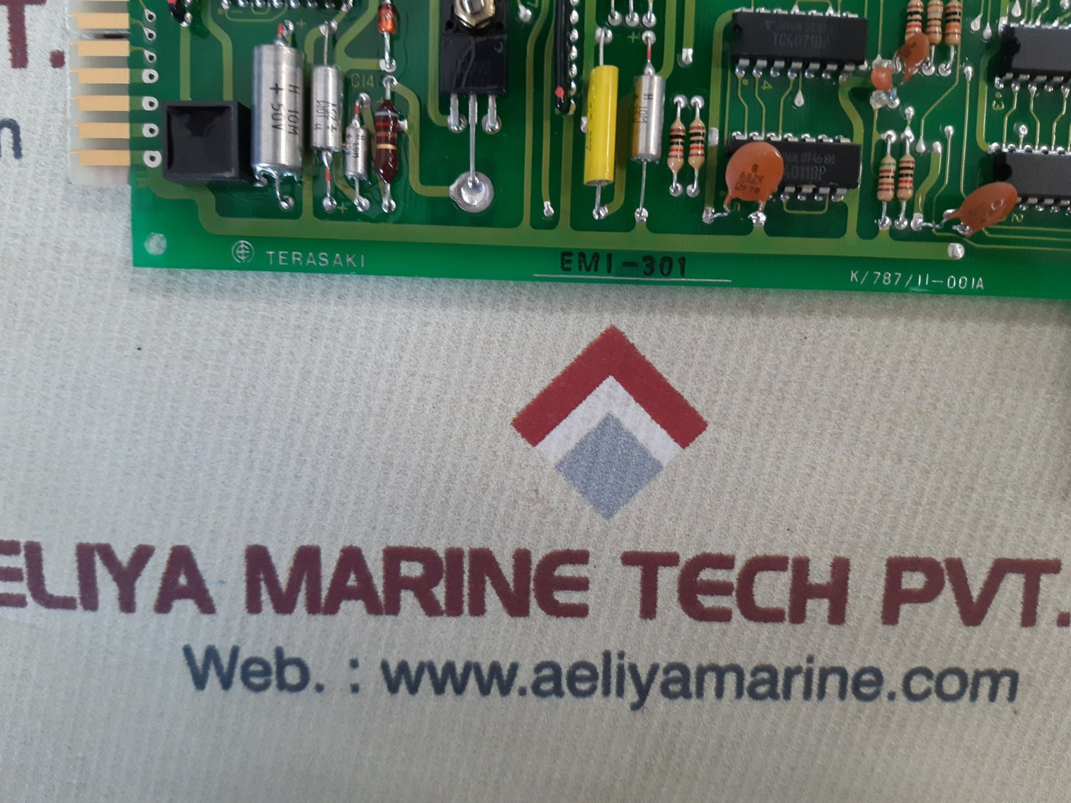 Terasaki emi-301 output interface card k/78711-001a