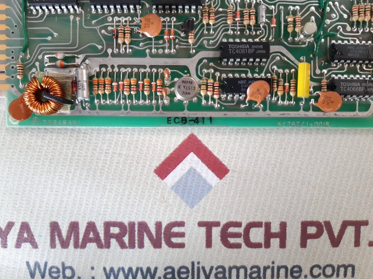 Terasaki ecb-411 k/76z/1-001b pcb card