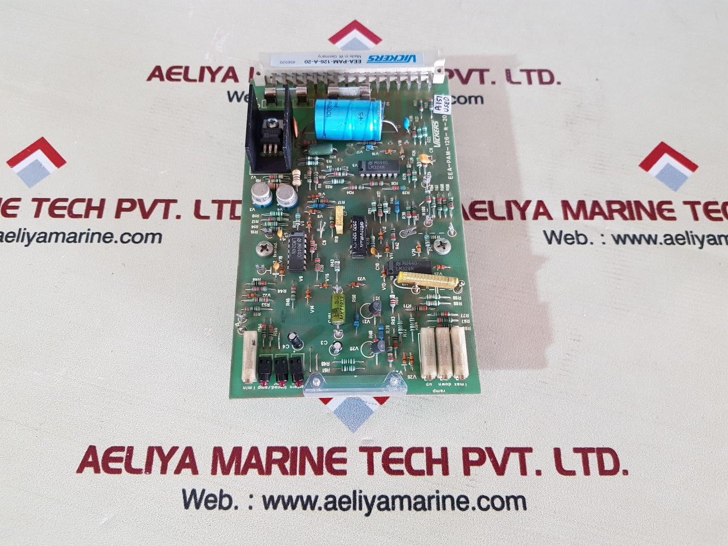 Vickers eea-pam-126-a-20 power amplifier board