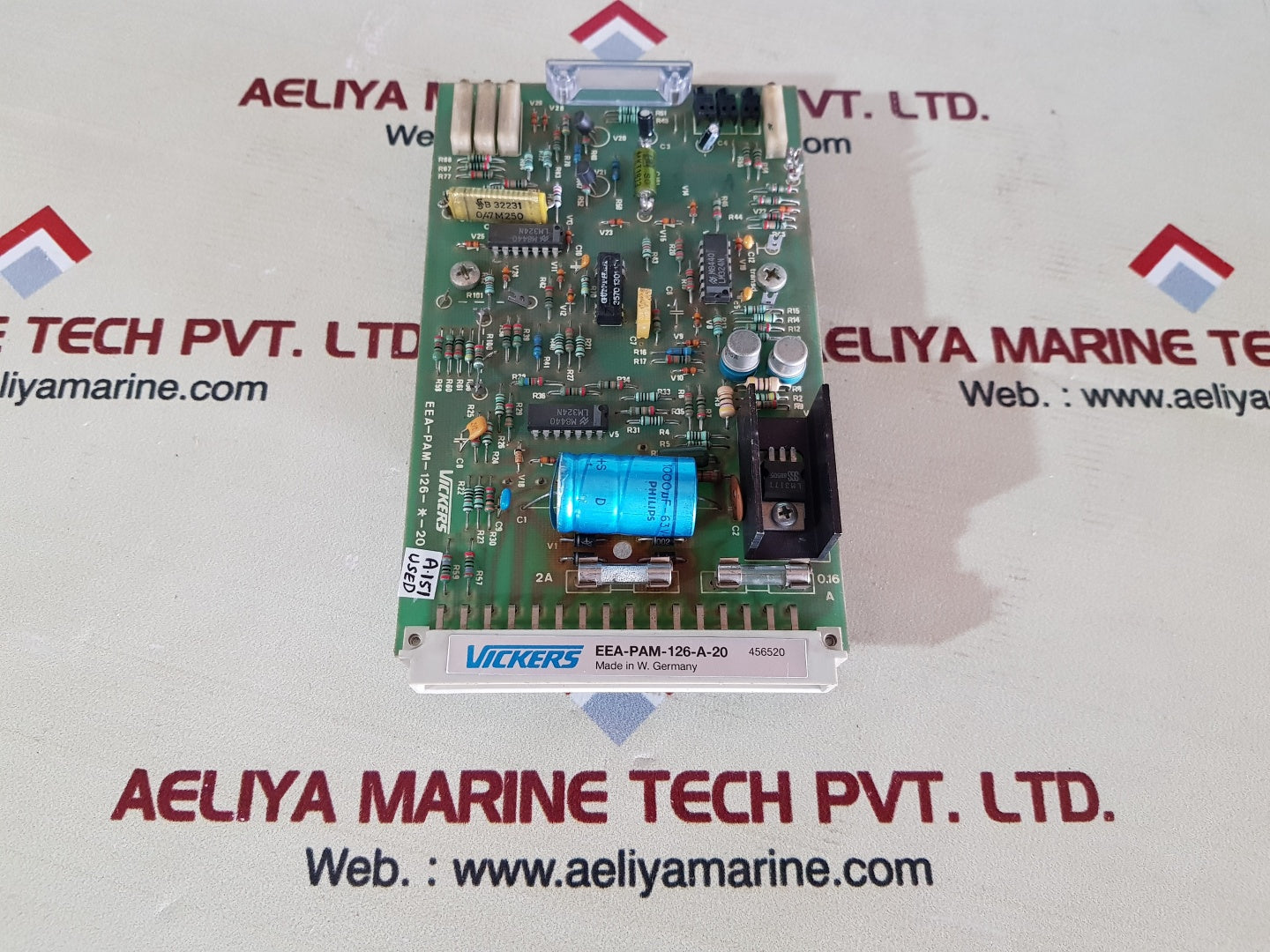 Vickers eea-pam-126-a-20 power amplifier board