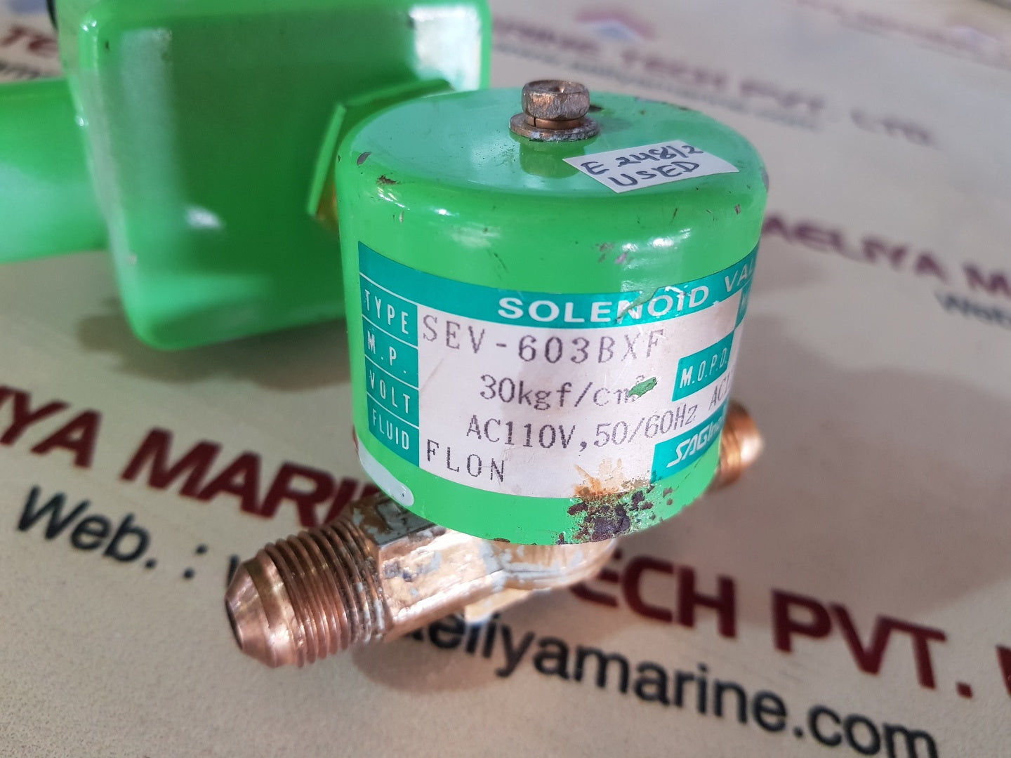 Saginomiya sev-603bxf solenoid valve