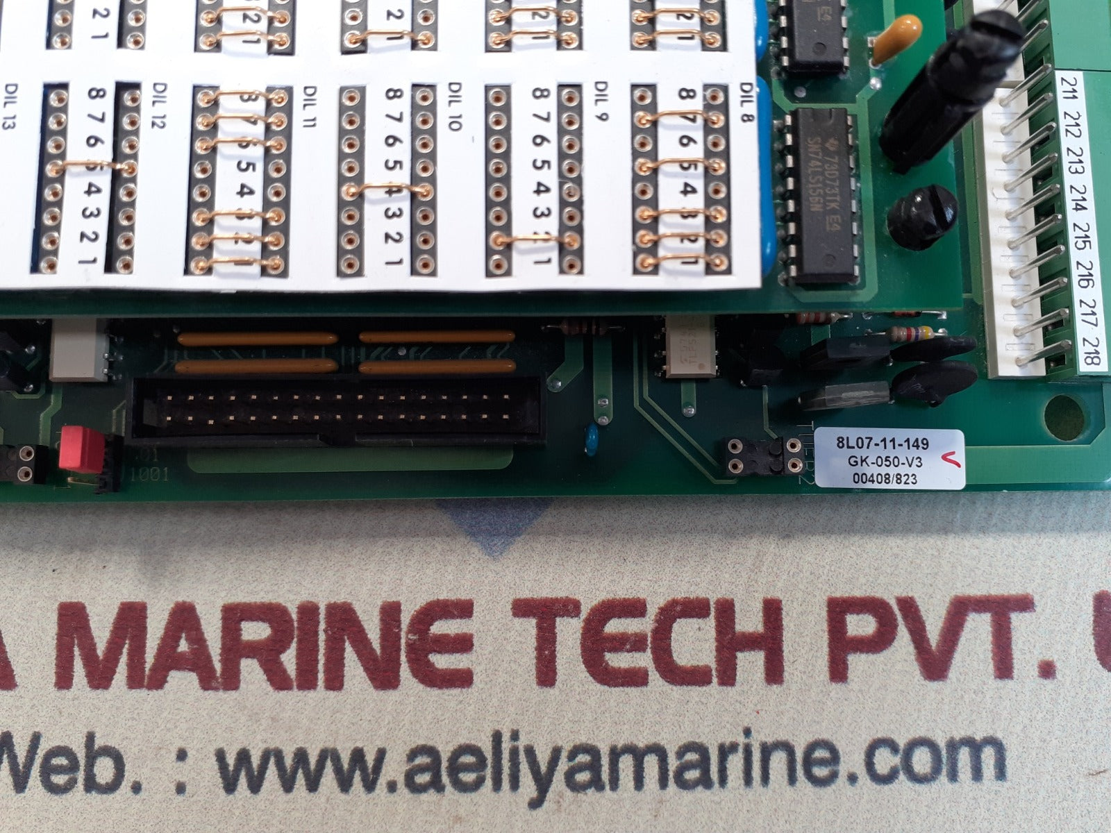 Gk 050-v4 qcp08.10 pcb card