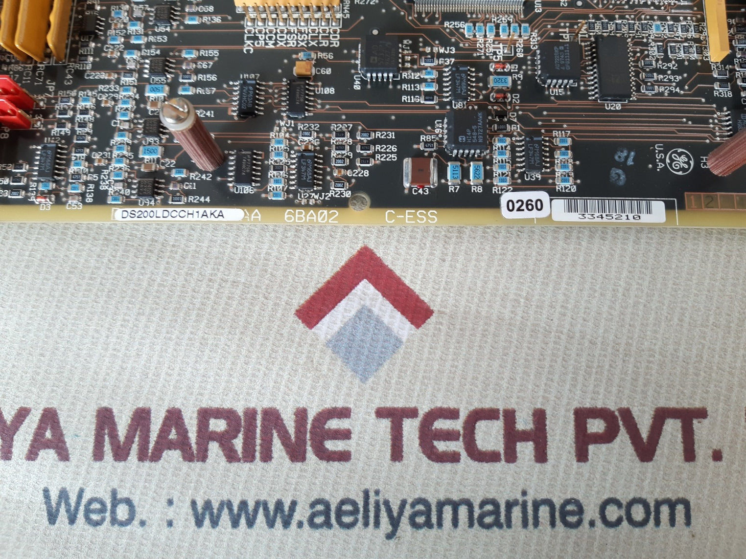 Ge ds200ldcch1a pcb card ds200ldcch1aka