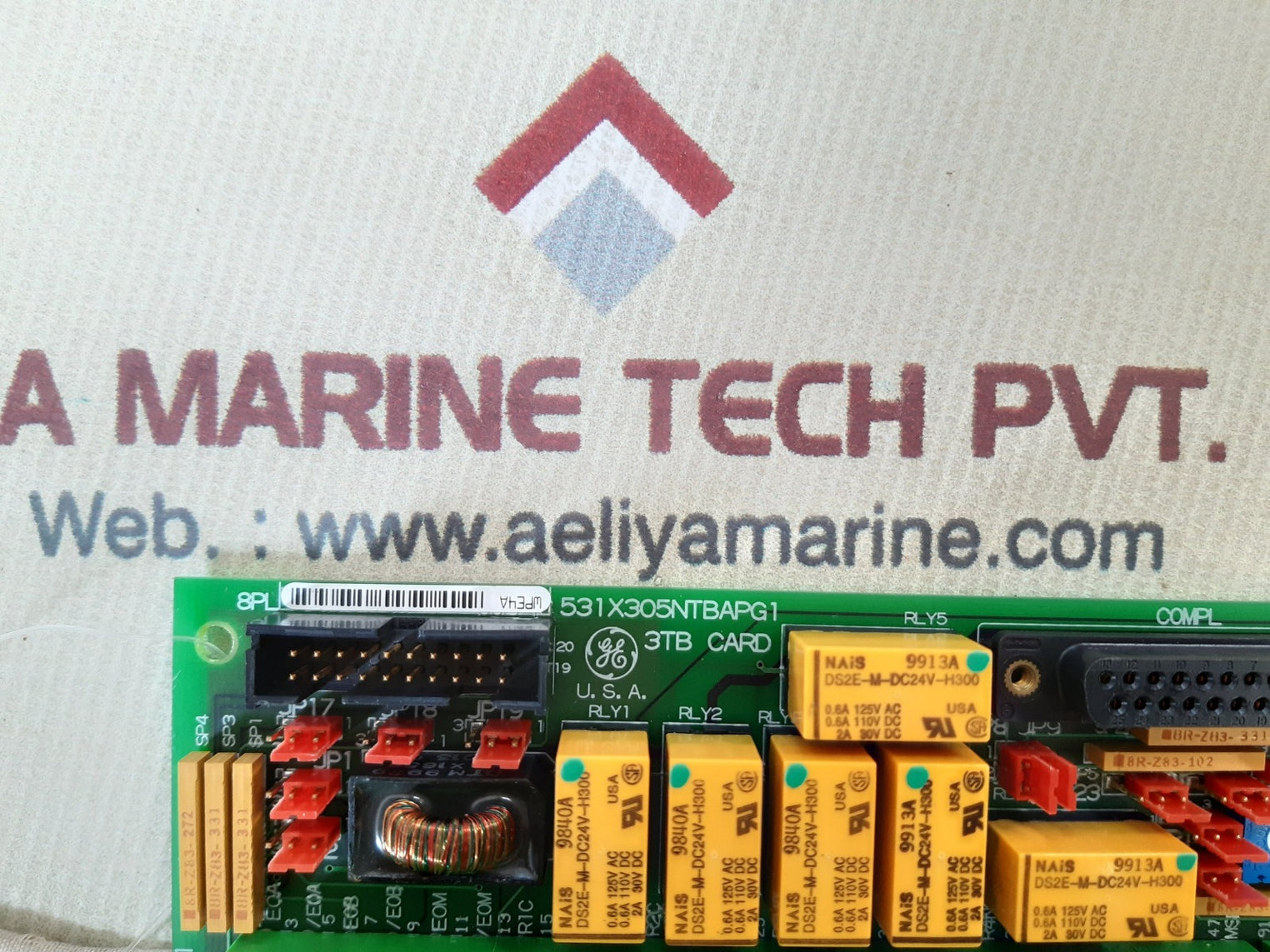 Ge 531x305ntbapg1 pc board