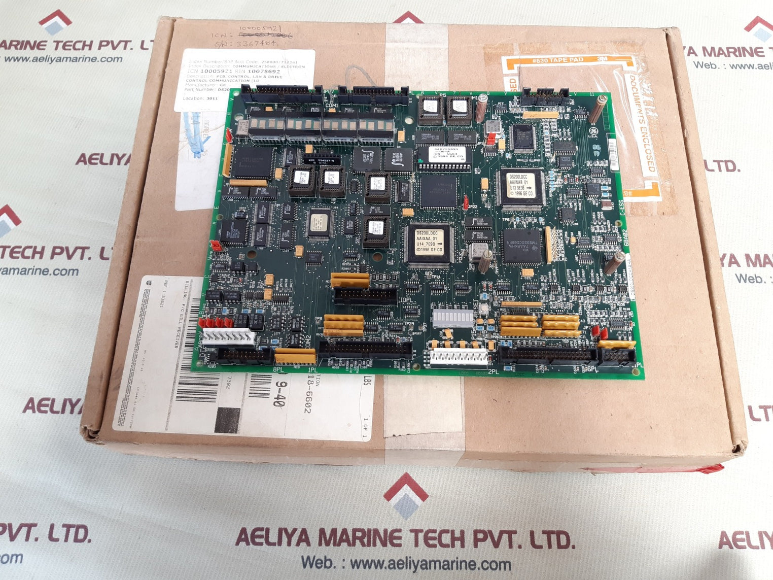 Ge ds200ldcch1aha pcb control lan & drive control communication