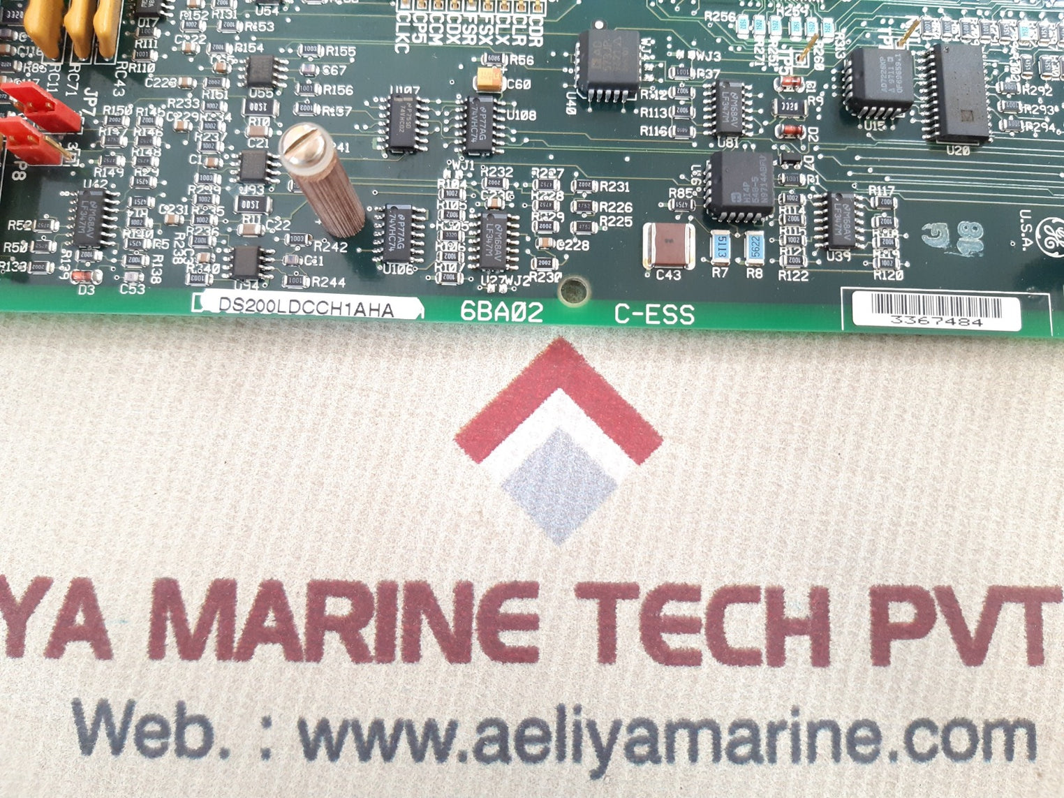 Ge ds200ldcch1aha pcb control lan & drive control communication