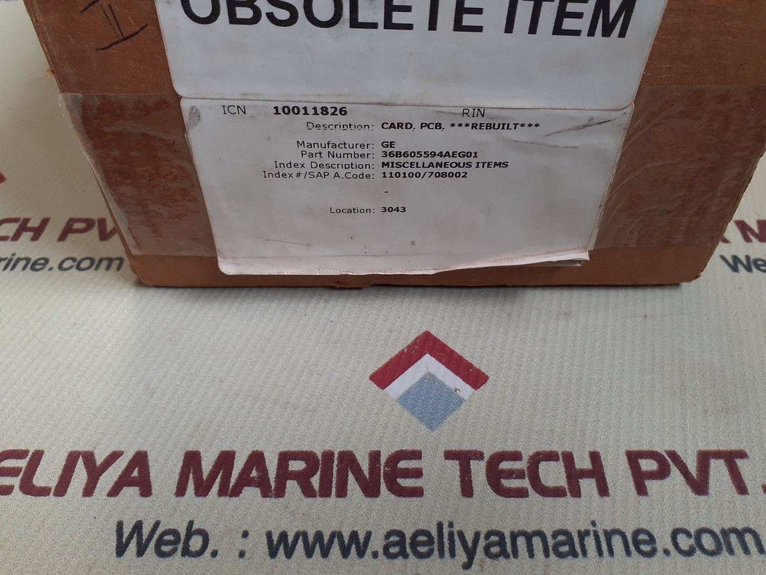 Ge 36b605594aeg01 pcb card