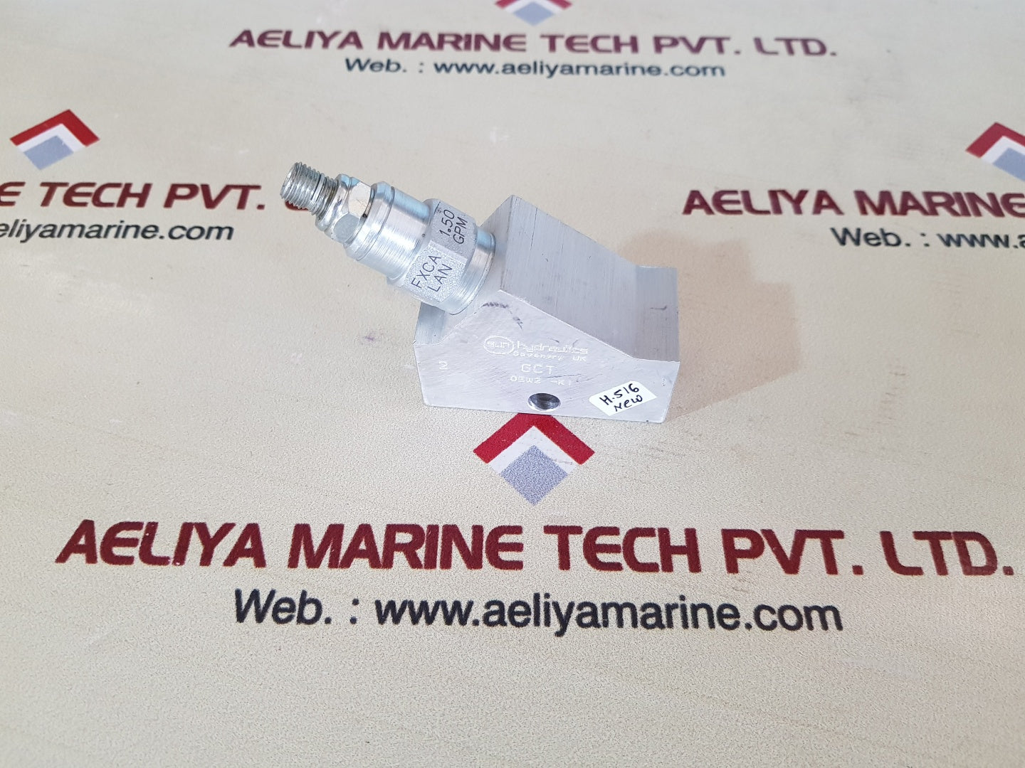 Sun hydraulic fxca lan 1.50 gpm flow control valve gct oew2-k1