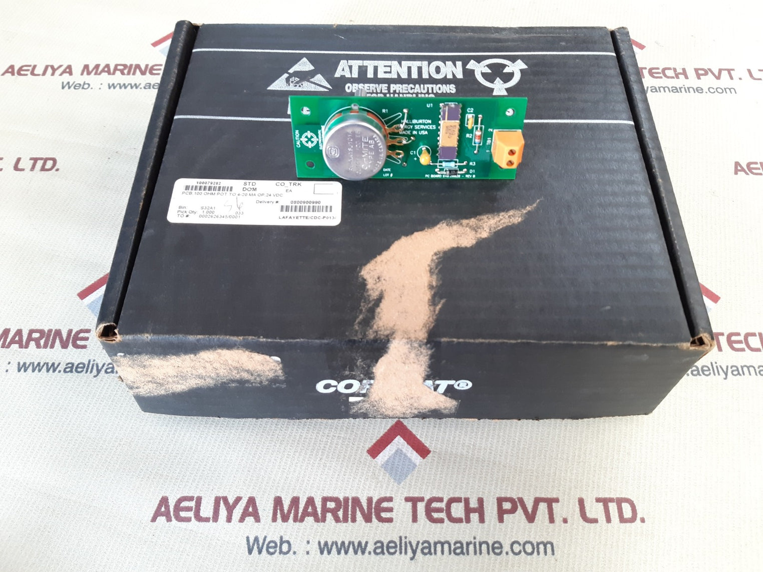 Halliburton pc board 940.20020 rev B