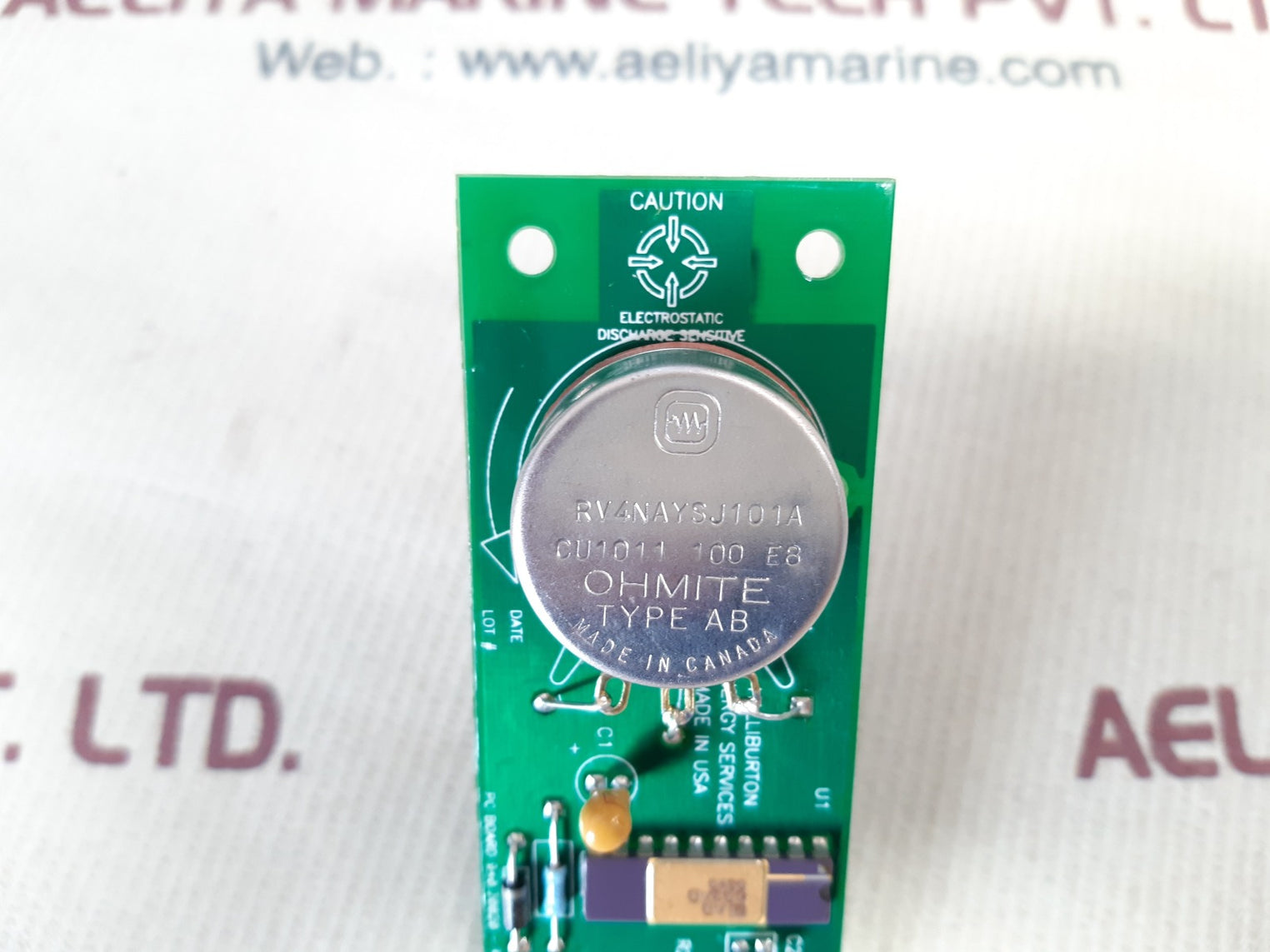 Halliburton pc board 940.20020 rev B