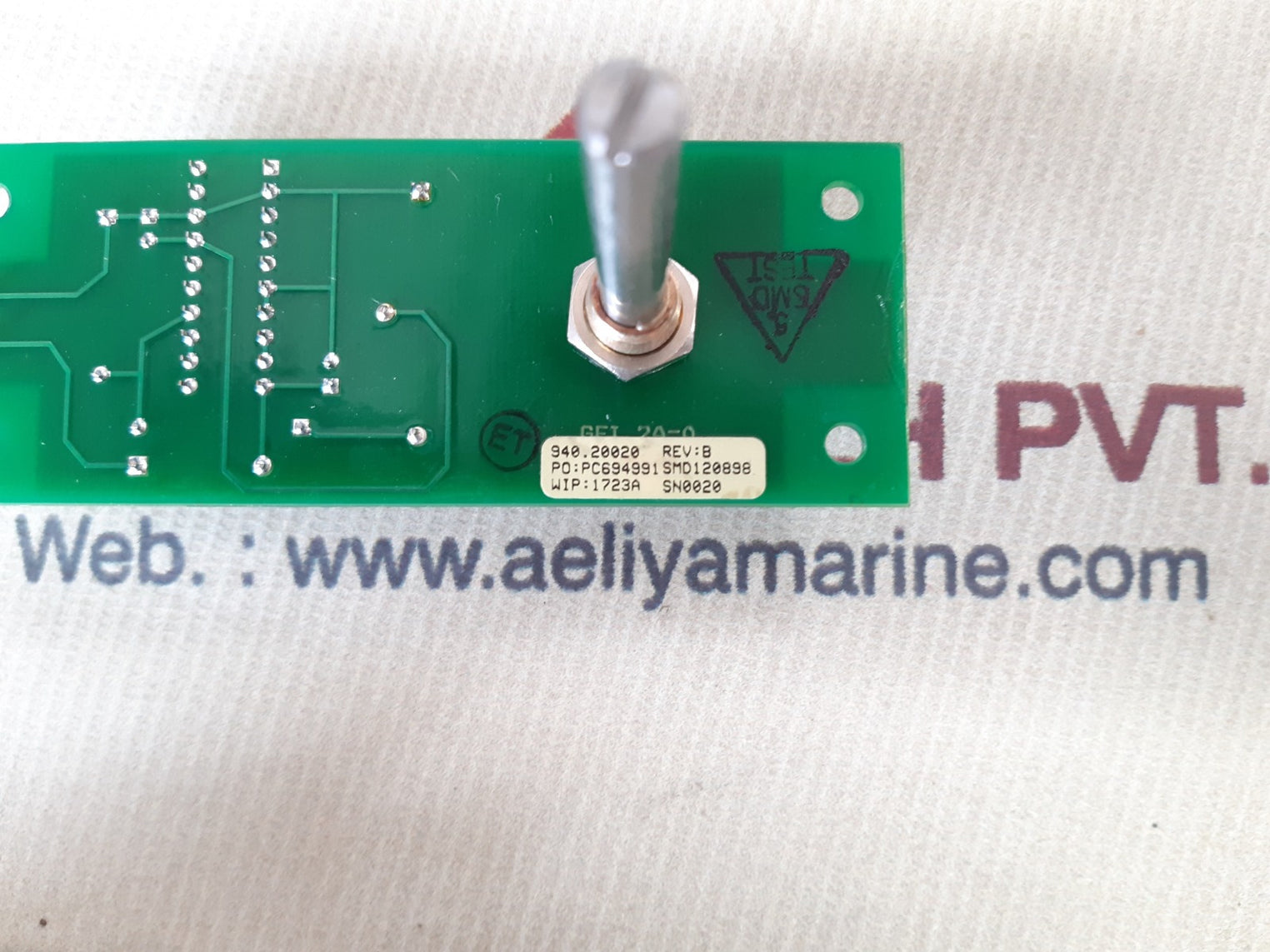 Halliburton pc board 940.20020 rev B