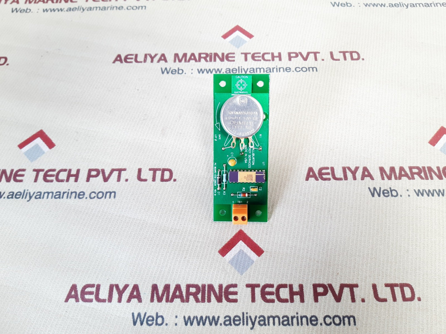 Halliburton pc board 940.20020 rev B