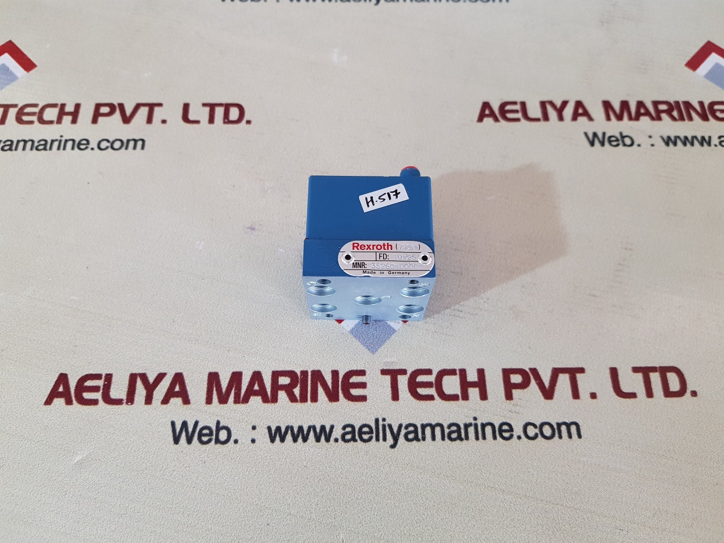 Rexroth 3526010000 Pneumatic Valve 10W25
