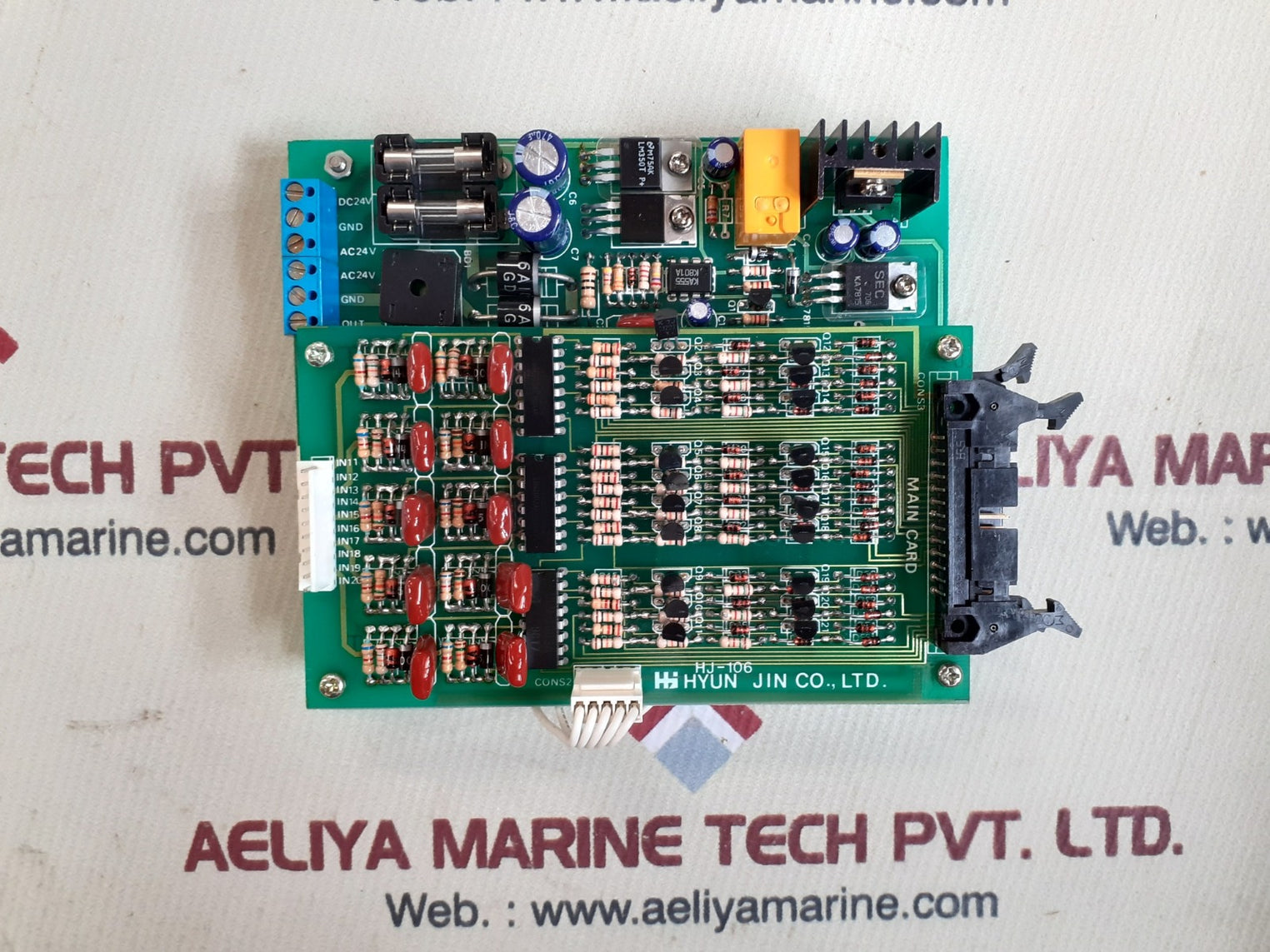 Hyun jin hj-106 pcb card dc24v