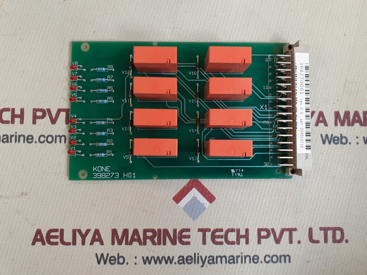 Kone 398273 h01 pcb card 398270g01