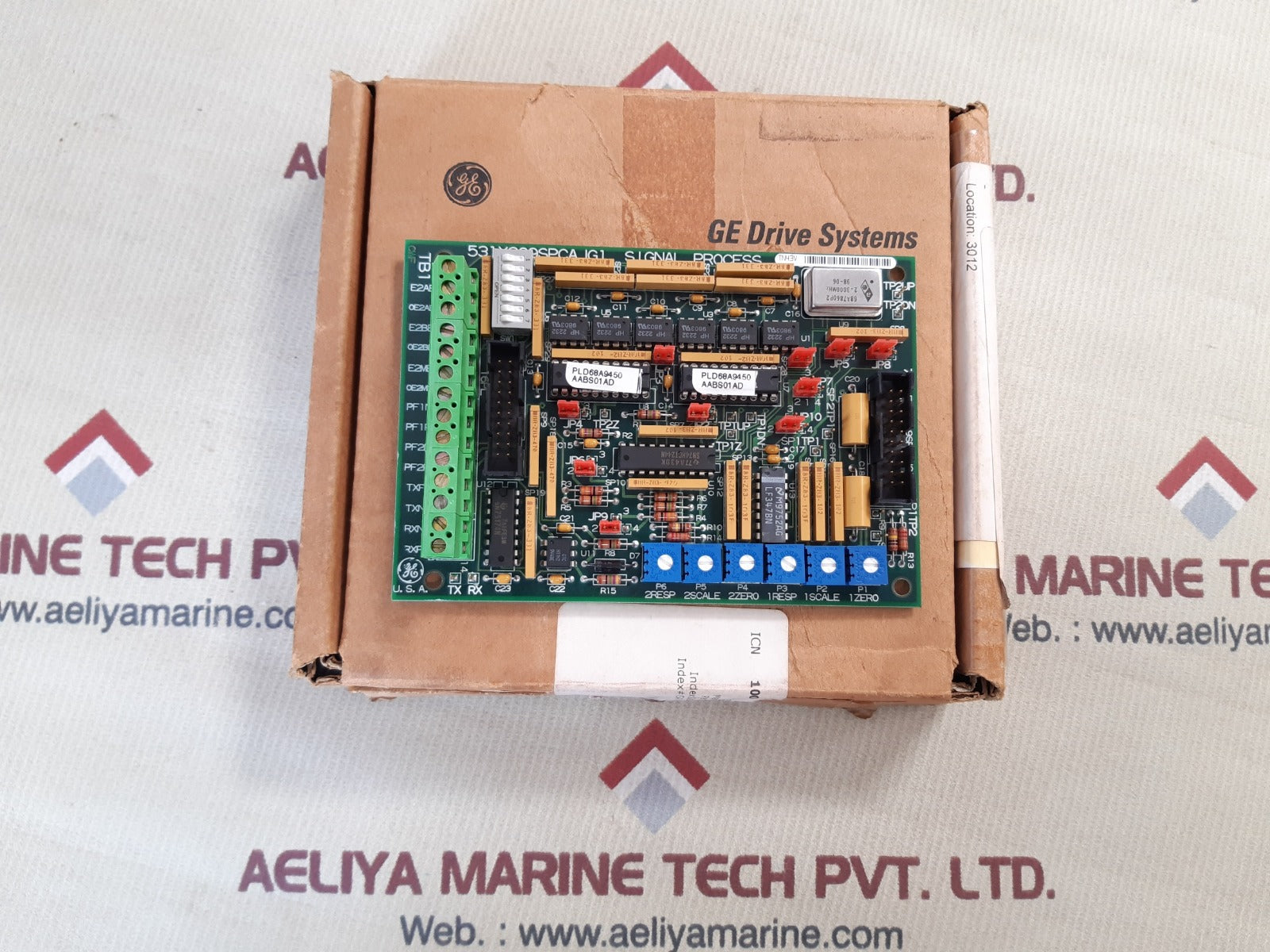Ge 531x309spcajg1 signal process board