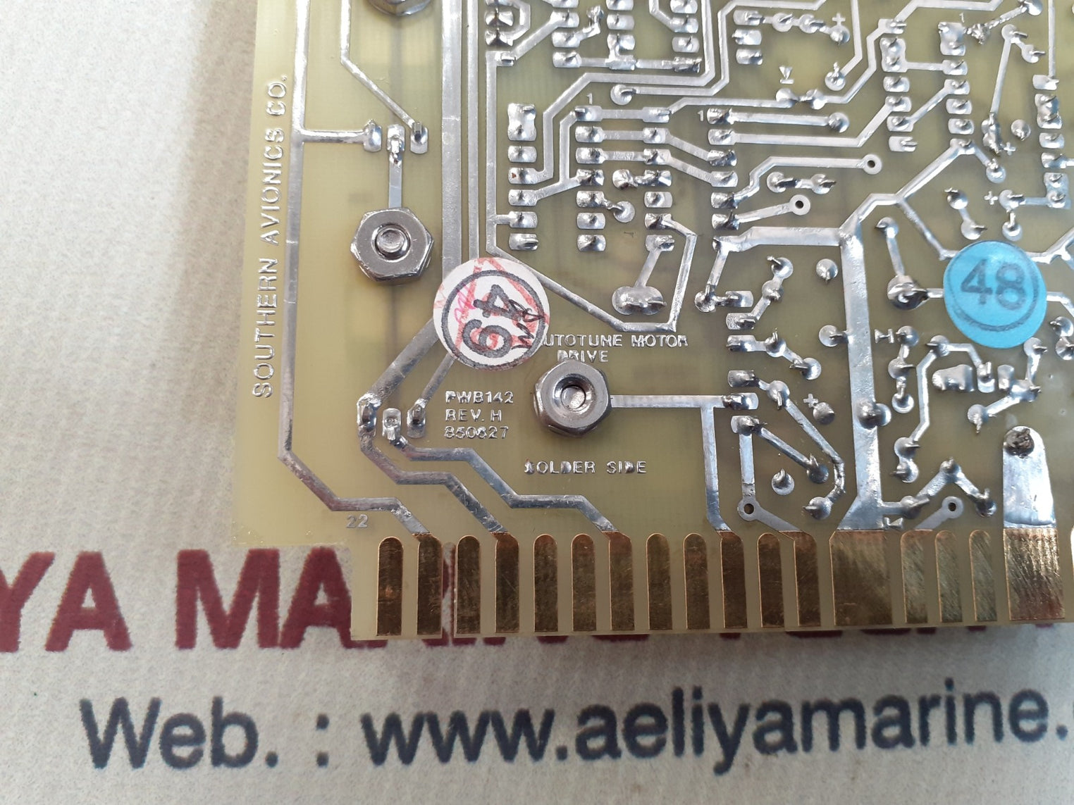 Southern avionics pwb142 pcb card rev.H