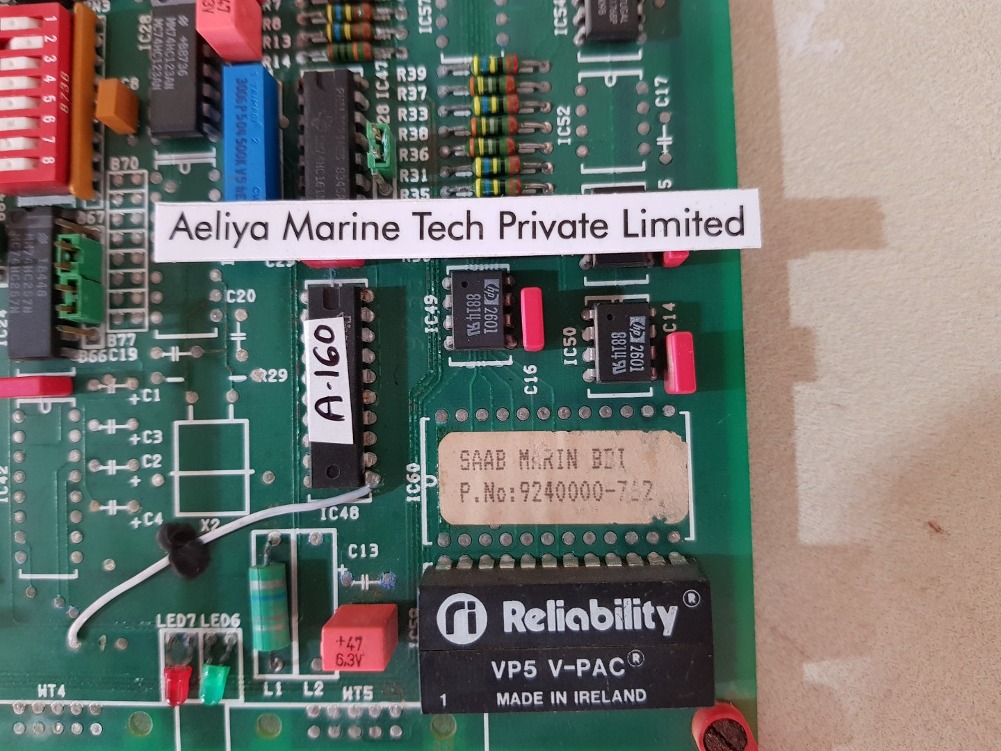 Saab marine bbi pcb card 9240000-762