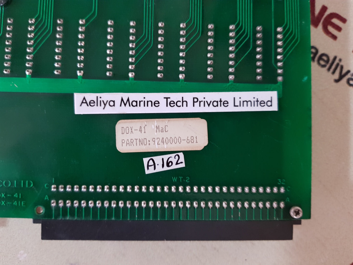 Saab marine Dox-41 mac pcb card 9240000-681