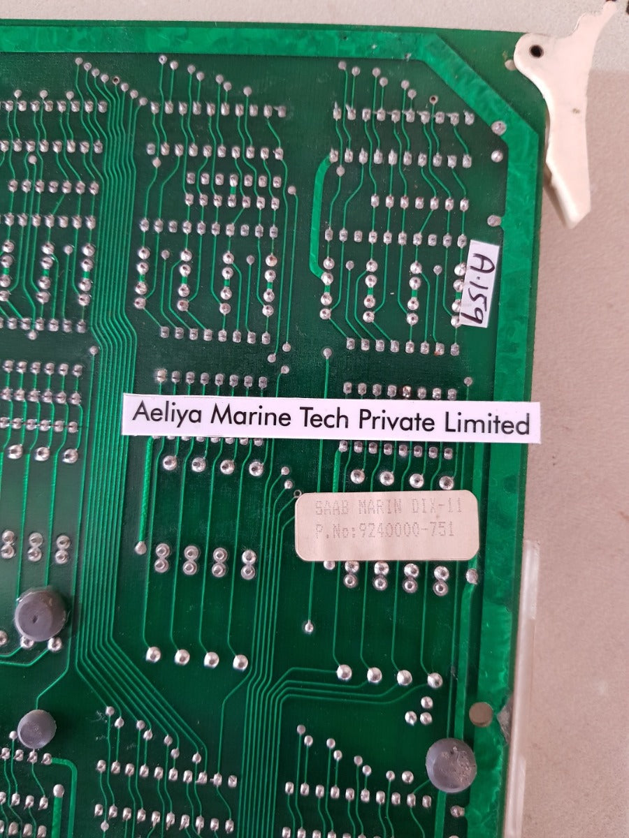 Saab marine dix-11 PCB card 9240000-751